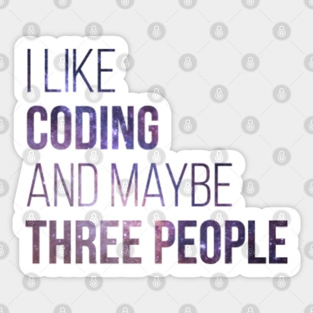 Code - Code - Sticker | TeePublic